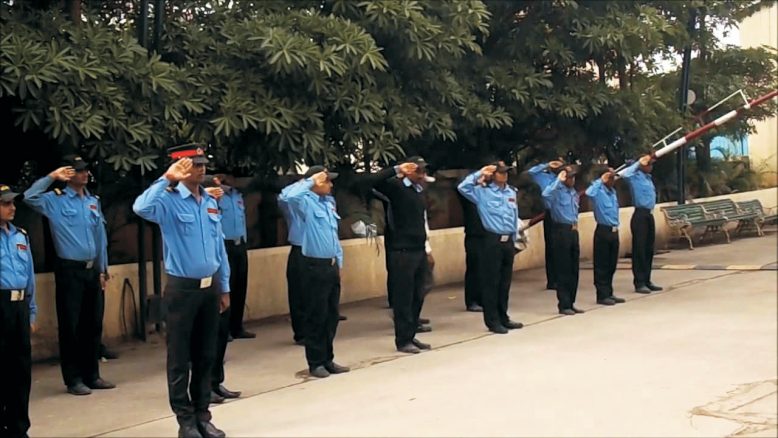 Guard parade